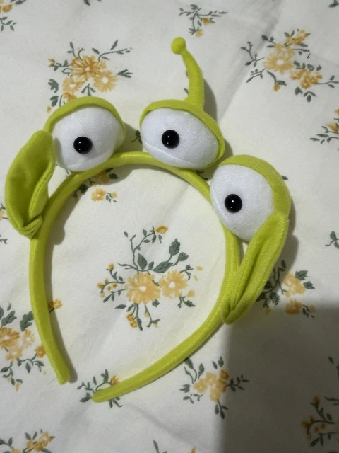 GREEN ALIEN THREE-EYE Headband Adult Unisex Party Costume Headgear £3. ...