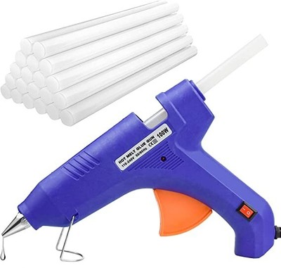 HOT fuso ELETTRICO PISTOLA A COLLA HOBBY CRAFT 7.2 mm 22 Bastoncini Workshop Professional 