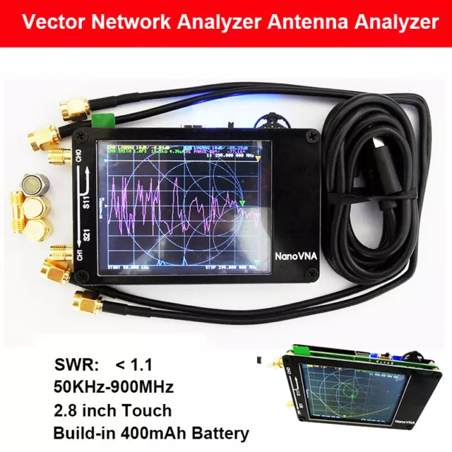 Vector Network Antenna Calibration Analyzer Detector MF HF VHF UHF Analyser