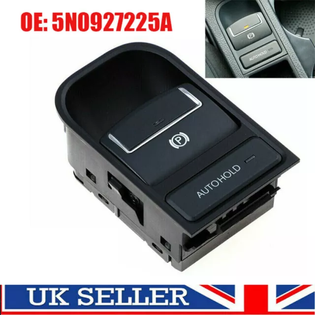 Electronic HandBrake Switch Parking Brake for VW Tiguan Sharan Seat 5N0927225A