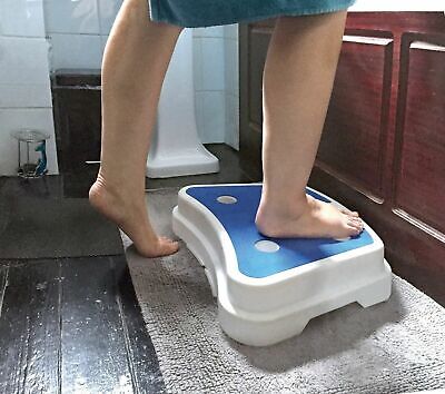 Baño de Plástico Resistente paso ligero Movilidad Discapacidad Antideslizante Apilable