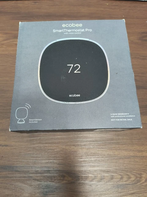*Open Box* Ecobee 5th Gen Smart Thermostat Pro w/ Voice Control EB-STATE5P-01