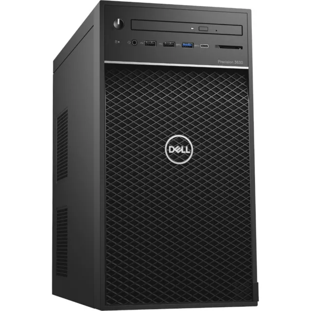 Dell Precision 3630 Desktop Tower PC i7-8700 16GB Ram 512GB SSD Win 11 460W PSU