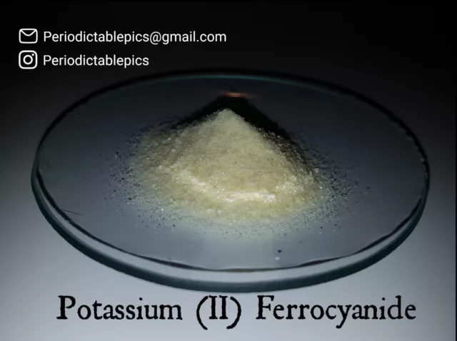25g Potassium Ferrocyanide 99.5% Photography Reagent