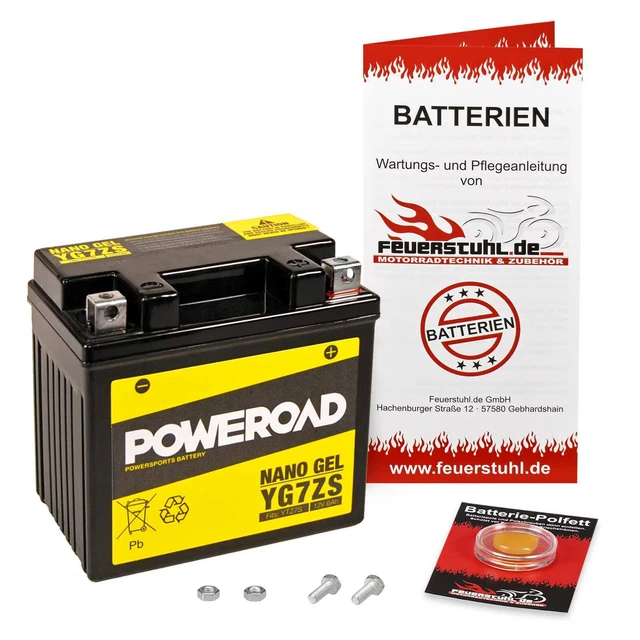 12V Gel Batterie Gel Batterie Für Yamaha DT 50 R (1989-1997) – Wartungsfrei, 12V, 3Ah, Inkl. Pfand Yamaha Akku