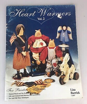 Heart Warmers Vol 2 Barrick 1997 pintores de tole costores arte popular patrones de muñeca