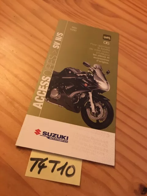 Suzuki accessoire SV 600 1000 N S 2006 moto prospectus brochure catalogue
