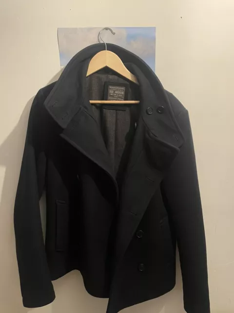 All saints felix best sale peacoat