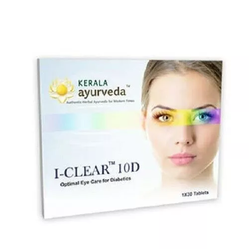 I Clear 10 D Comprimés Kerala Ayurveda Livraison Gratuite