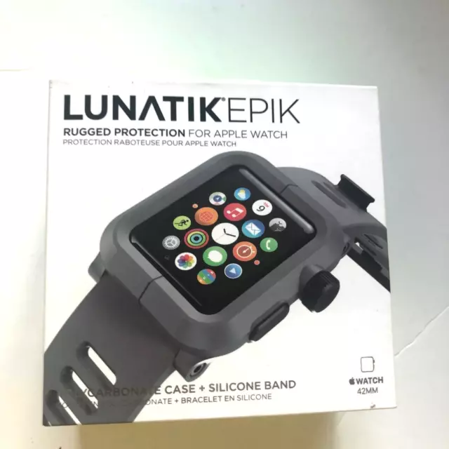 Lunatik Epik Polycarbonate Case and Silicon Band for Apple Watch Brand New