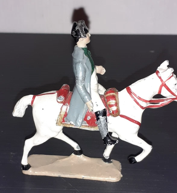 Soldat De Plomb Cbg Mignot 1Er Empire Napoleon A Cheval 2