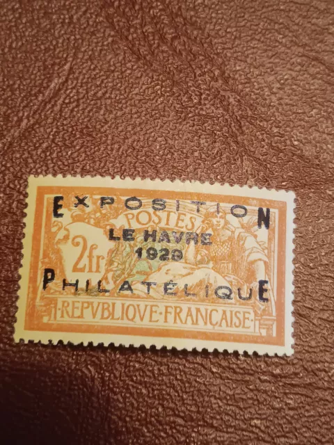 FRANCE 1929 - EXPO PHILATELIQUE DU HAVRE - N° 257A - NEUF **  trés bon centrage