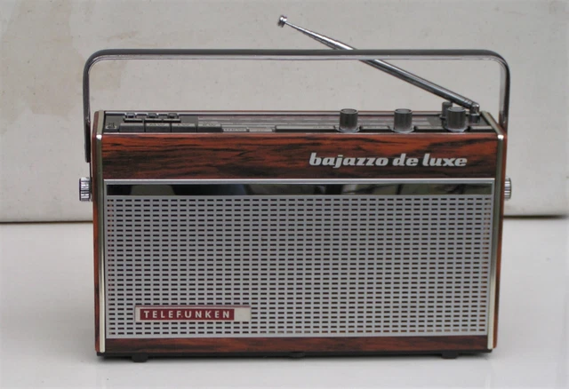 Leergehäuse - Telefunken Bajazzo de Luxe 201 in schwarz (HR Leergehäuse - Telefunken Bajazzo de Luxe 201 in schwarz (HR