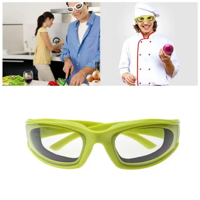 Kitchen Onion Goggles Anti-Tear Cutting Chopping Eye Protect 2024 Glasses P7D9