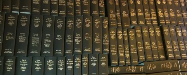 War Of The Rebellion - 128 Vols Full Set On Usb - American Us Civil History Book