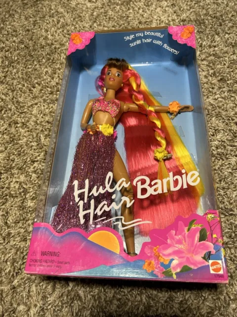 Hula Hair 1996 Barbie Doll #17048
