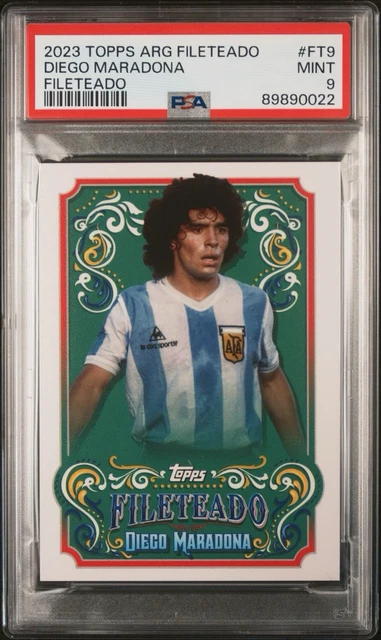 2023 TOPPS FILETEADO Argentina Diego Maradona Insert