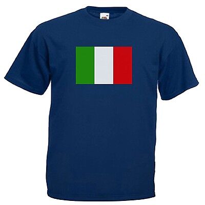 Italy Italian Flag Emblem T-Shirt All Sizes & Colours