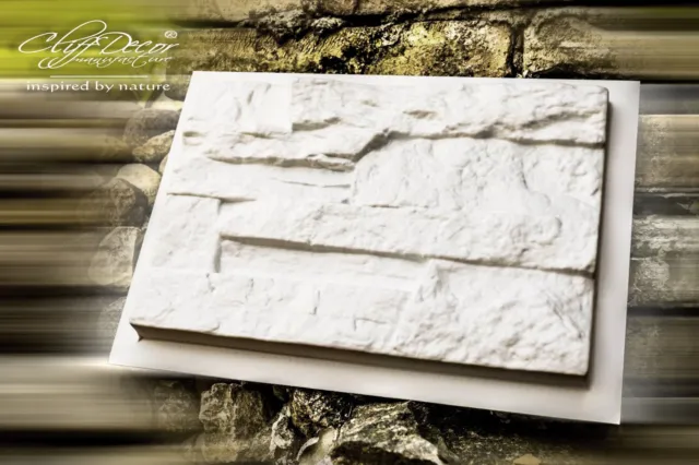8 pcs. casting molds *NEPAL* for concrete veneer wall stone stackstone tiles ^