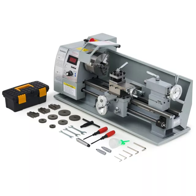 Creworks 21x40CM 750W Automatic Mini Metal Lathe Variable-Speed Milling Machine