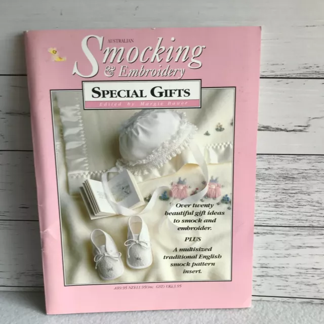 VTG New/Unused Australian Smocking & Embroidery Magazine   Issue # Special Gifts