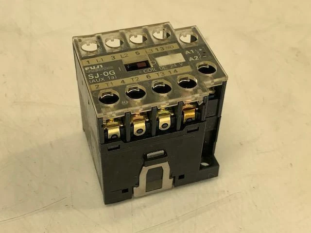 Fuji Electric Magnetic Contactor, SJ-0G, SJ-OG  (AUX 1b), Used, Warranty