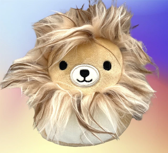 SQUISHMALLOWS 5” Francis The Lion Wild Long Mane Hair Jungle Squad