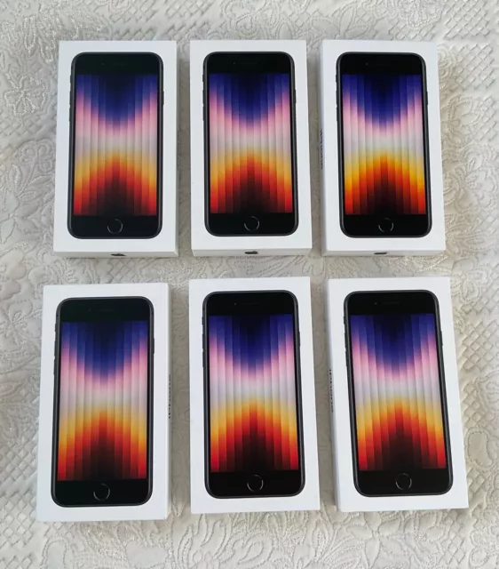 Job lot of 6 x iPhone SE empty boxes