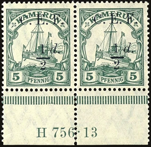 32730) Kamerun Britische Besetzung MiNr. 2HAN ** postfrisch Mi. ohne Preis