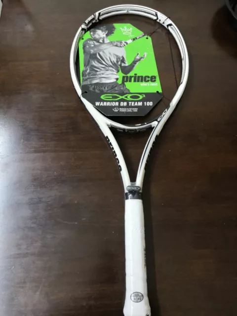 New Prince exo3 Warrior db team 100 head 4 3/8 grip Tennis Racquet