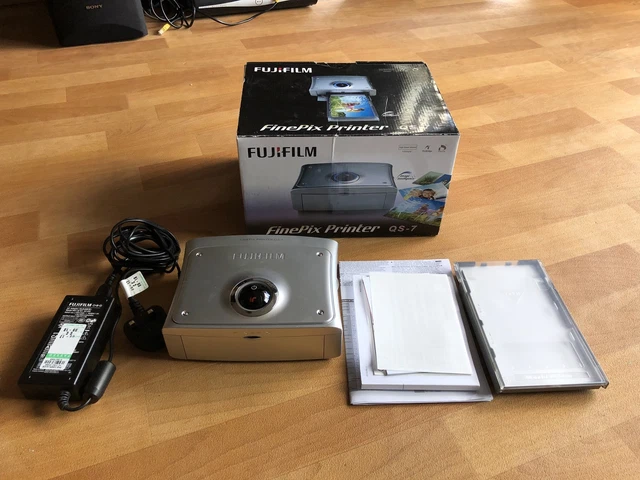 【09080】　FUJIFILM Fine Pix Printer QS-7 / カートリッジ・ペーパー セット　美品