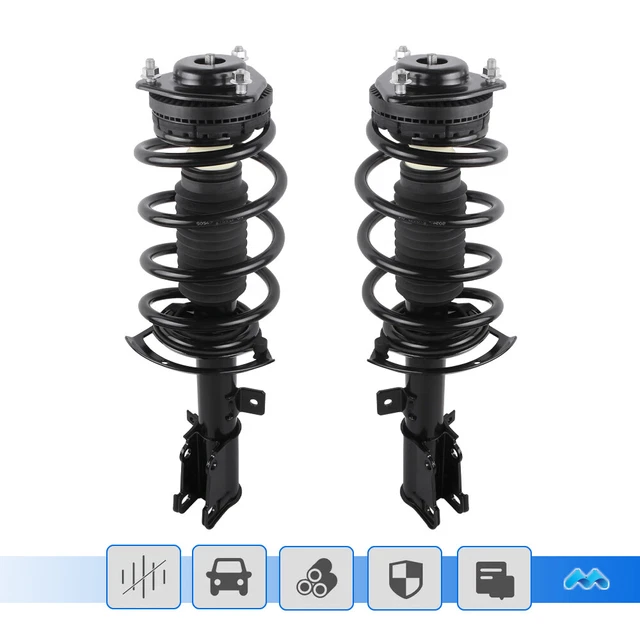 Box(2) Front Struts Shocks For 2011-2014 Chrysler 200 2008-2014 Dodge Avenger