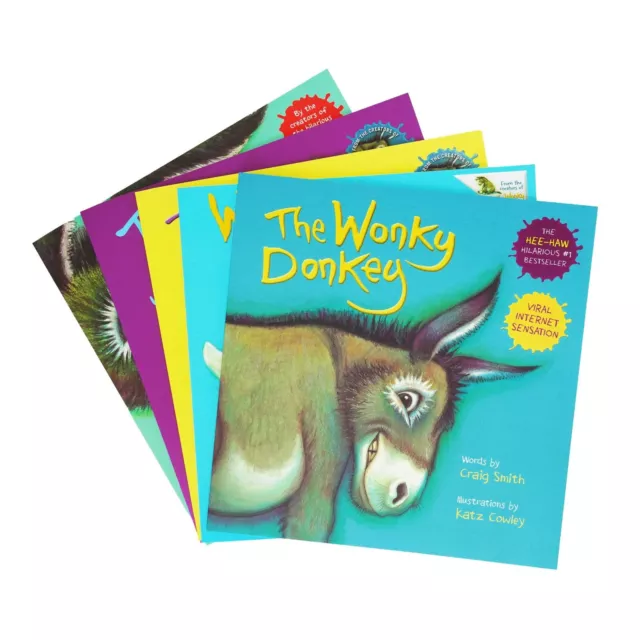 The Wonky Donkey by Craig Smith 5 Books Collection - Ages 2-6 - Paperback