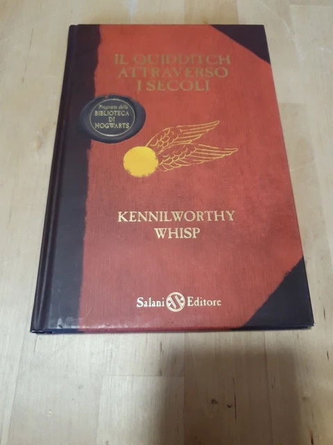 LIBRO IL QUIDDITCH Attraverso I Secoli Harry PotterJ.k. Rowling Salani
