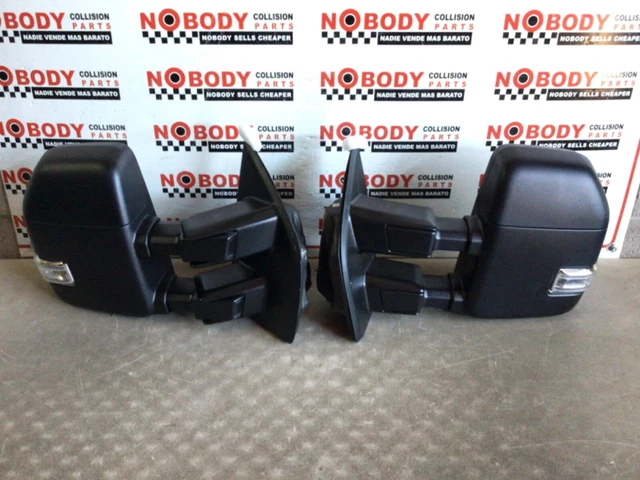 2015-2020 Ford F-150 Tow Mirrors PAIR Left Right NEW OPEN BOX WITH FLAWS OEM
