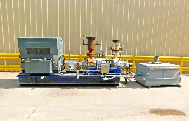 Mo-4197, Ksb Hgc 4/9 Boiler Feed Pump W/ 1500 Hp Motor. 847 Us Gpm. 4160 V.