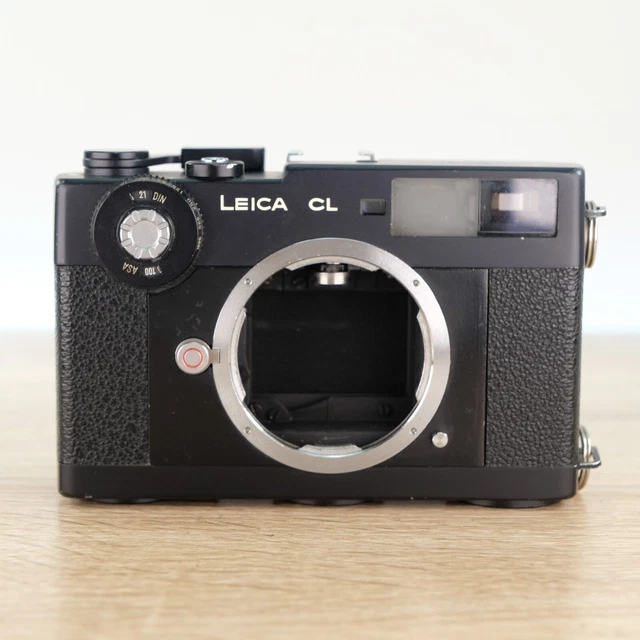 LEICA CL 35MM Rangefinder Camera Body, Black, Leitz Wetzlar, Smallest