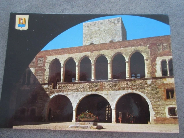 CP vintage PERPIGNAN 66 Palais des rois de Majorque Vestibule d'entrée et Loge
