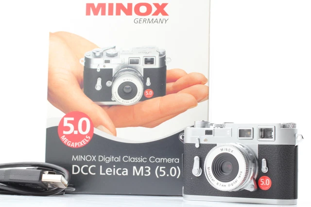 [Almost Unused] Minox DCC Leica M3 5.0 Live View on color LCD monitor From JAPAN