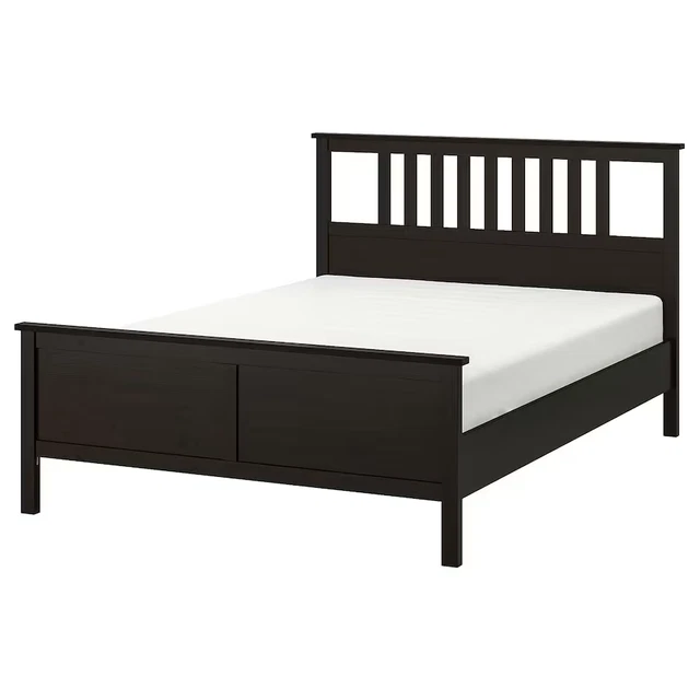 IKEA HEMNES KING Size Bed Frame Black £39.99 PicClick UK