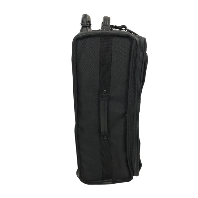 Tumi Alpha Upright Suitcase Luggage 2 Wheel Rolling 23-25.5 Inches Black USA 4