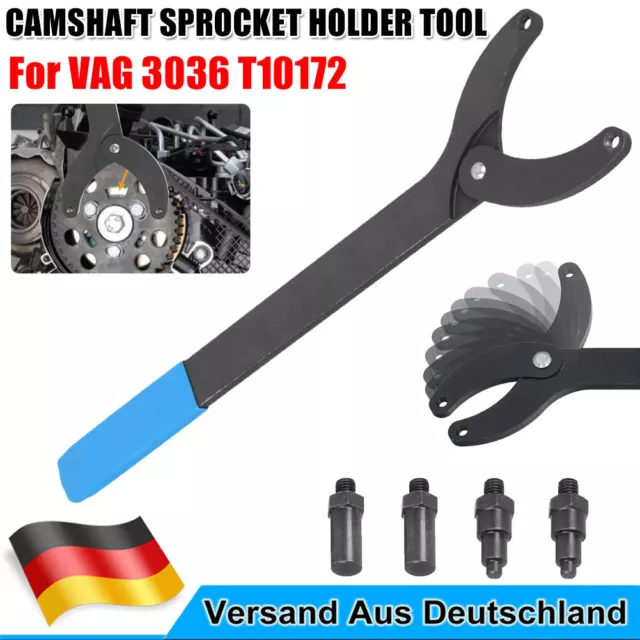ZAHNRIEMEN WECHSEL-SATZ GEGENHALTER Nockenwelle Werkzeug für VW