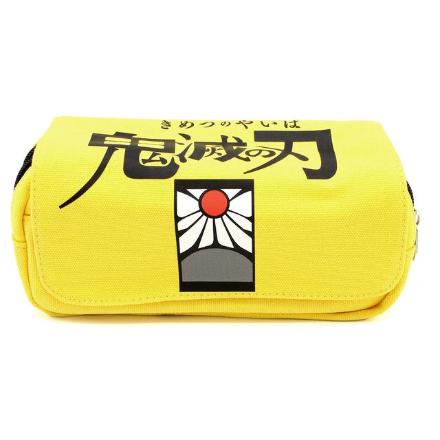 Tanjiro KAMADO'S Hanafuda Demon Slayer Federmäppchen (Anime Reisetasche Etui )
