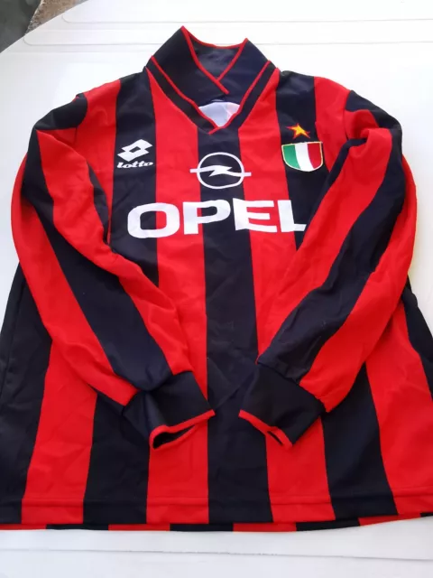 Maillot 1994/95 AC Milan Taille Xs Ou Enfant