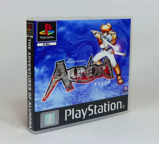 Storage CASE for use with PS1 Game - The Adventures of Alundra