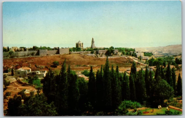Jerusalem, Mt. Zion, Israel - Postcard