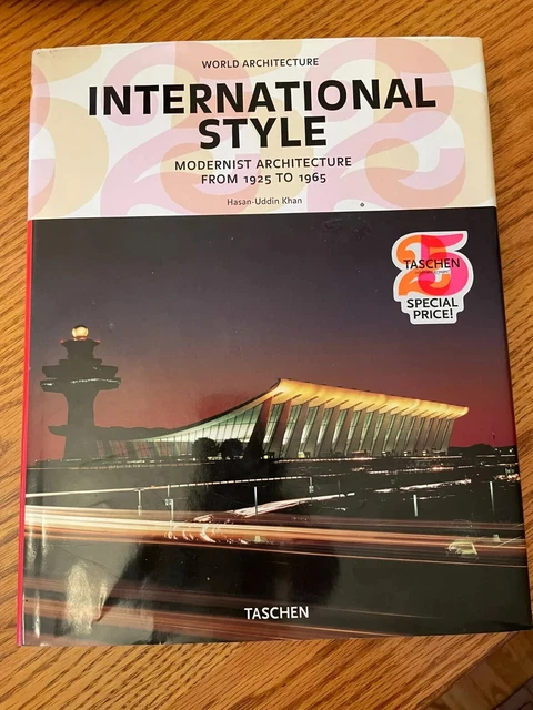 NICE TASCHEN 25 Book INTERNATIONAL STYLE Modernist Architecture - Main Image
