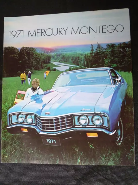 1970 Mercury MONTEGO Automobile Sales Brochure