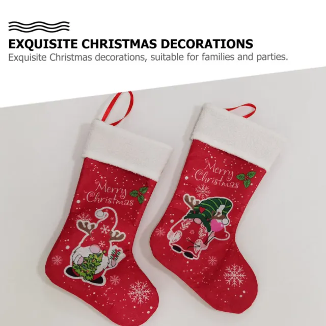 Porta Pantofole in Tessuto Rosso con 6 Paia di Pantofole - H 50 cm - Il  Villaggio di Babbo Natale