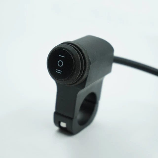 Interruttore Manubrio Bici 3 In 1 – Comando Per Clacson, Luce E Frecce Sinistra/destra. Impermeabile In PVC Per E-bike E Moto. - 3